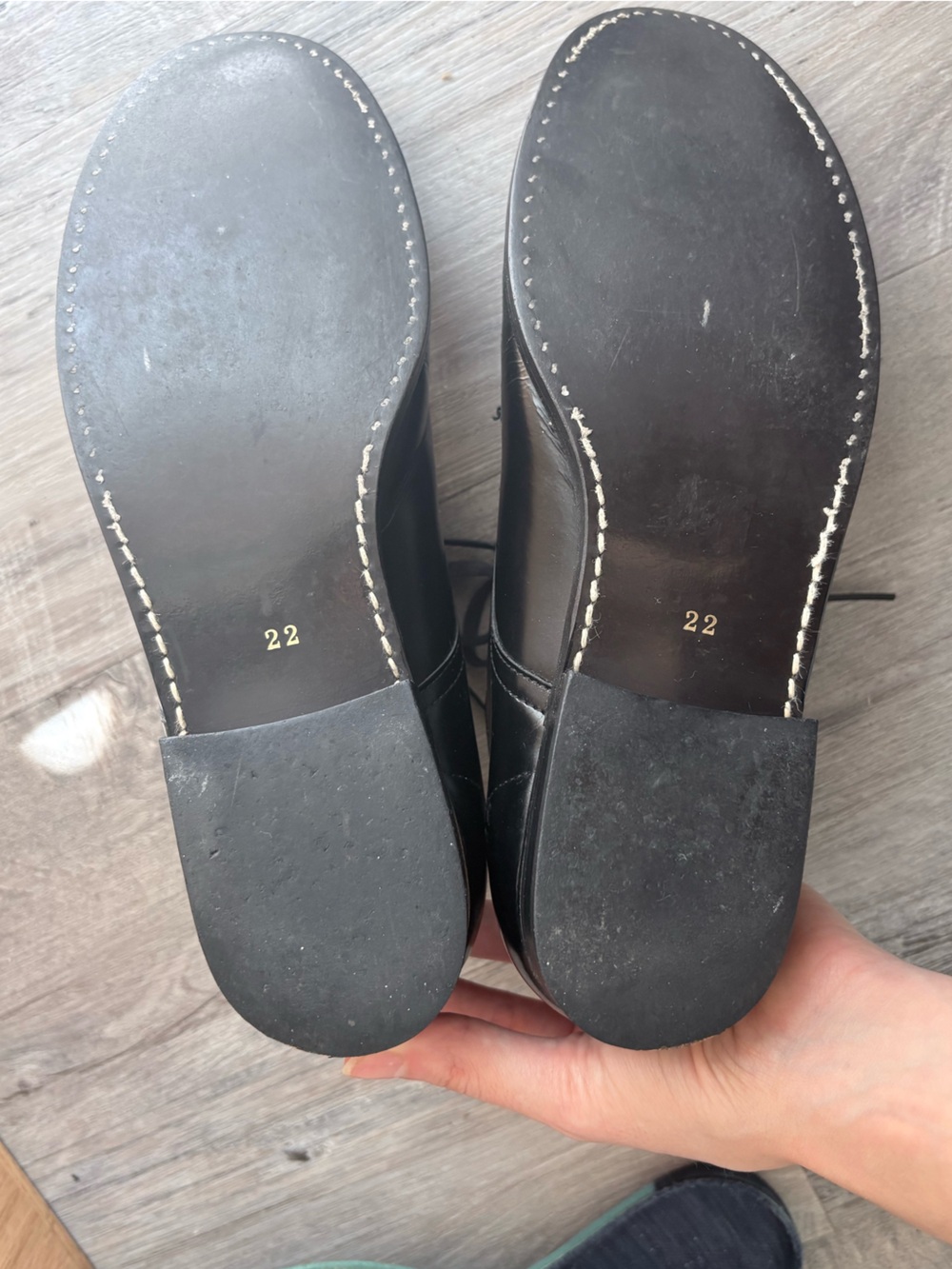 Comme des Garçons Leather Women's Oxfords - Picture 5 of 8
